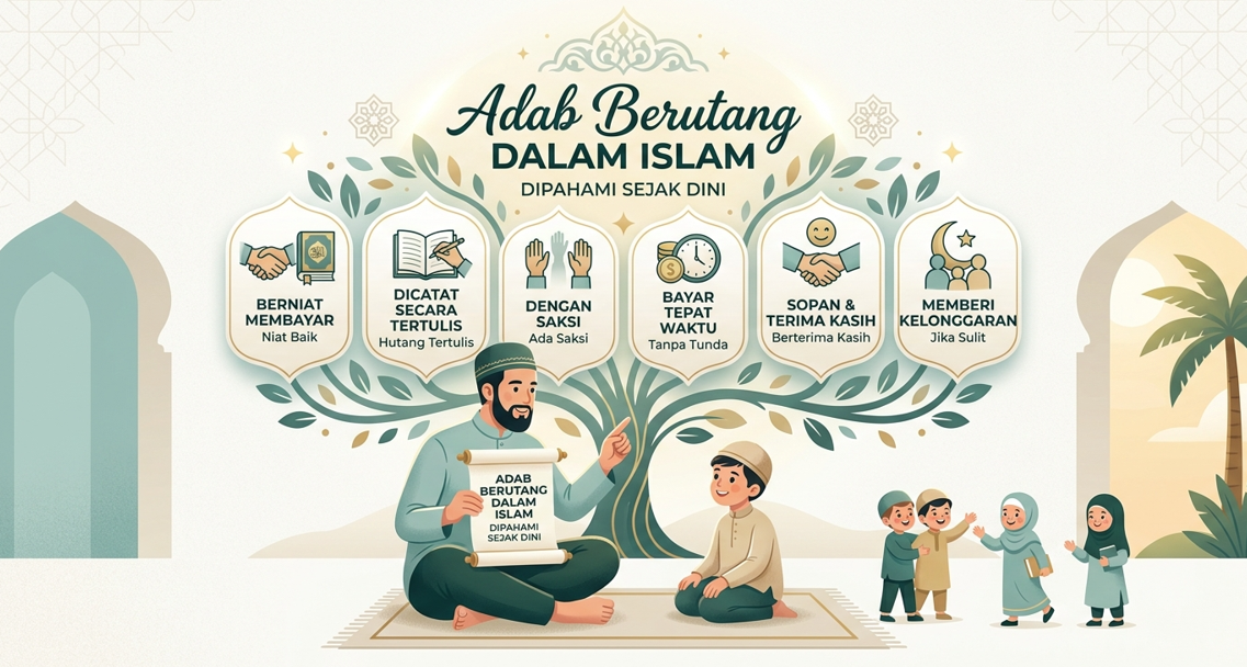 Adab Berutang dalam Islam yang Perlu Dipahami Sejak Dini